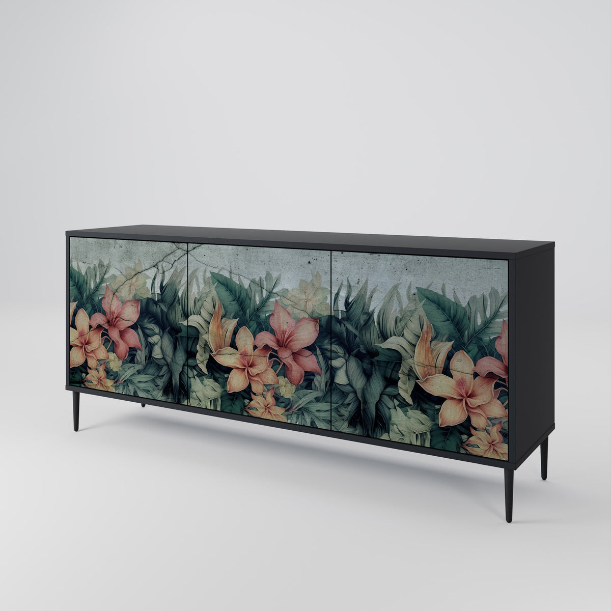 HEAVENLY BLOOM 3-türiges Sideboard