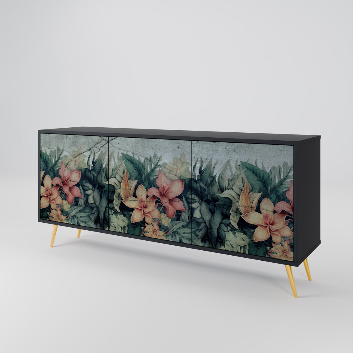 HEAVENLY BLOOM 3-türiges Sideboard
