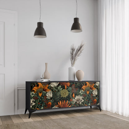 MIDNIGHT SPROUT 3-türiges Sideboard