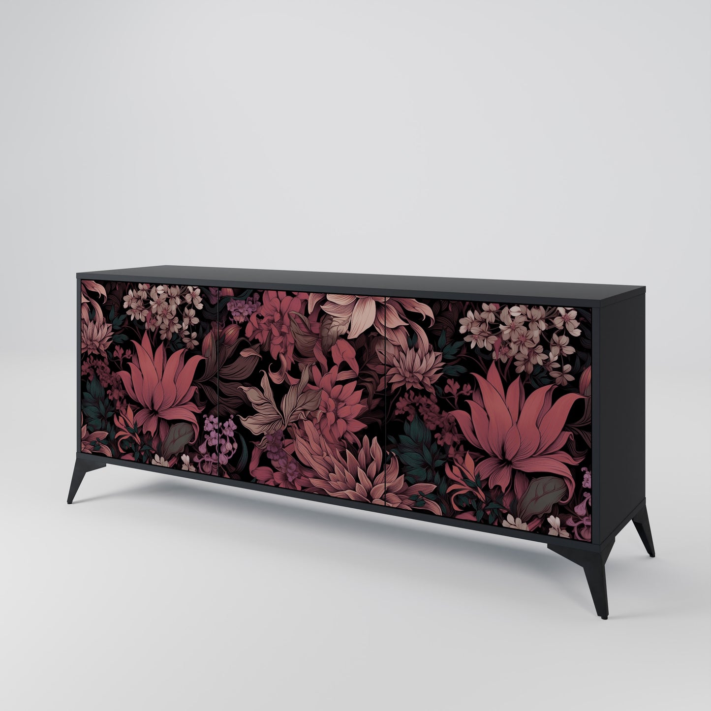 FLORAL WHISPER 3-türiges Sideboard