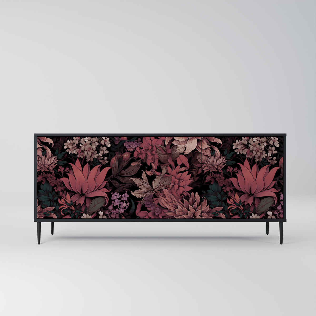 FLORAL WHISPER 3-türiges Sideboard