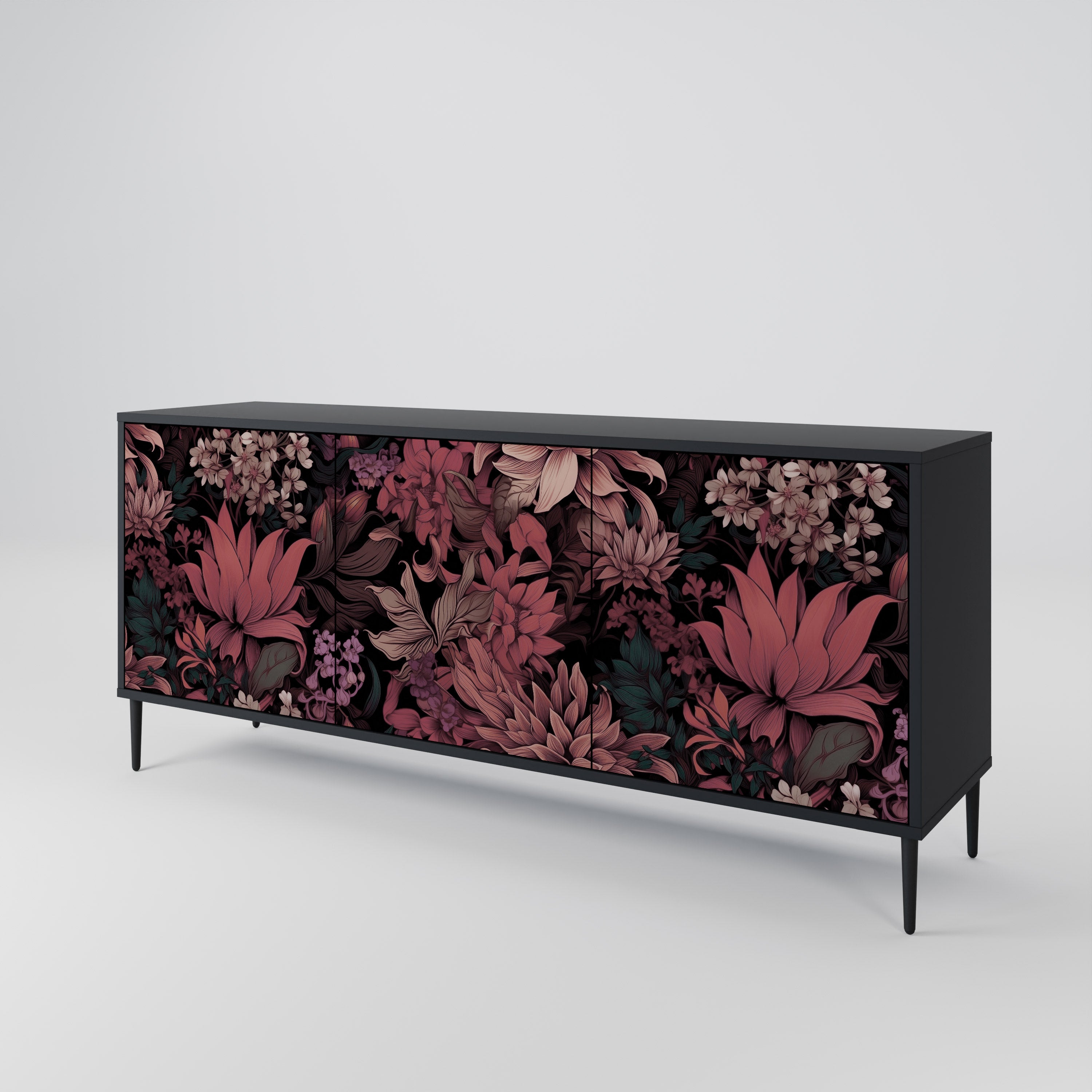 FLORAL WHISPER 3-Door Sideboard