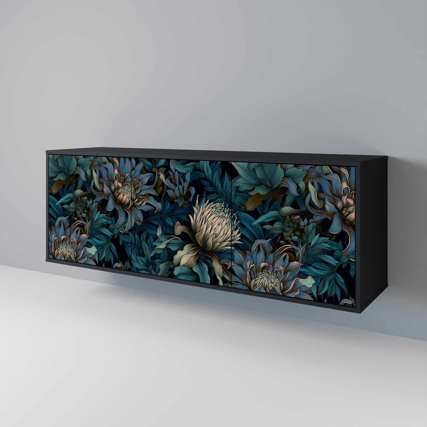 TWILIGHT BLOOM 3-türiges Sideboard