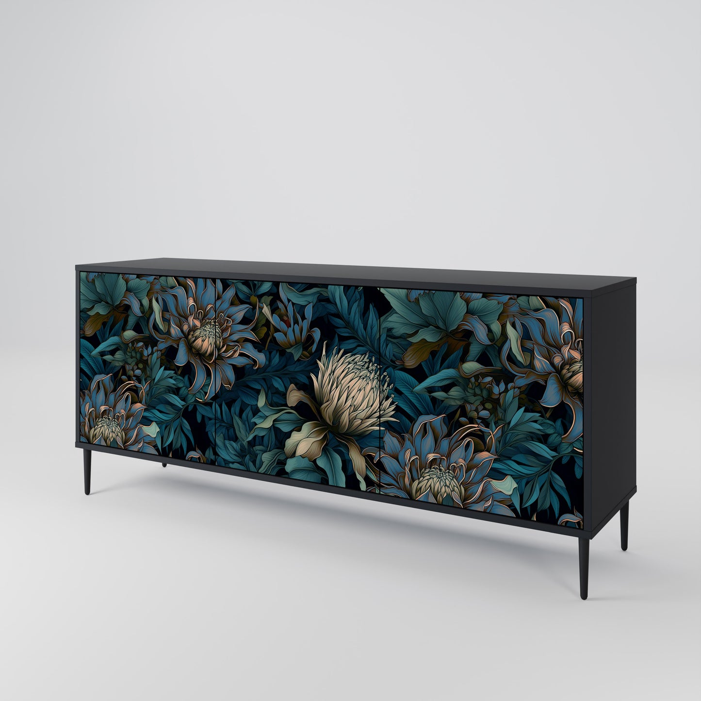 TWILIGHT BLOOM 3-türiges Sideboard