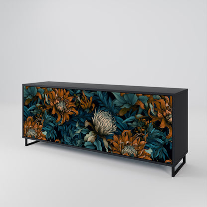 MORNING BLOOM 3-türiges Sideboard