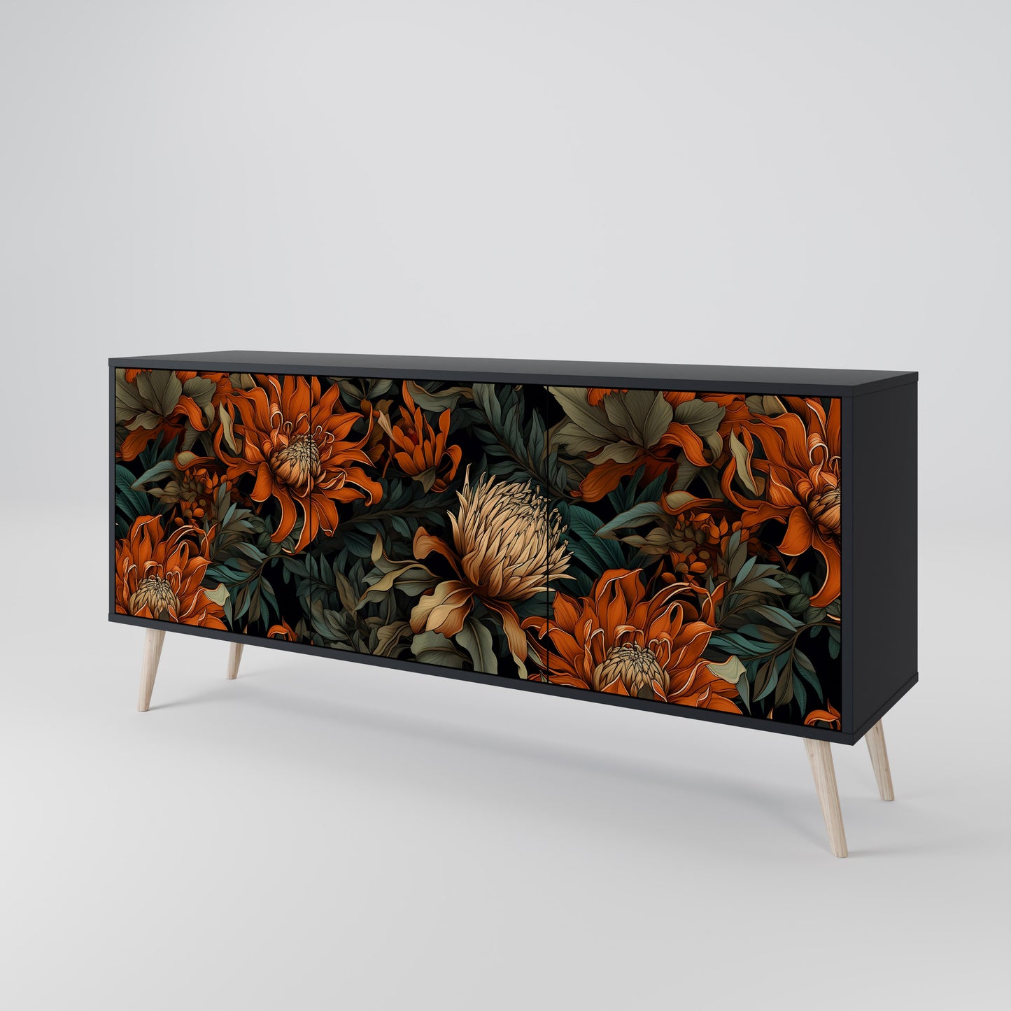 DAWN BLOOM 3-türiges Sideboard