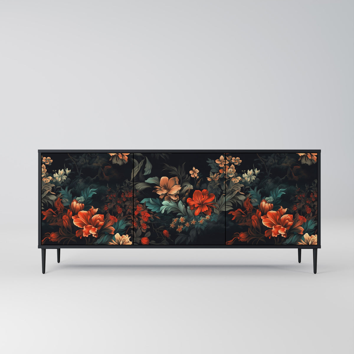 IMAGINARY BLOSSOM 3-türiges Sideboard