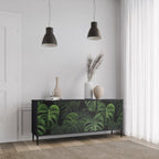 INFINITE MONSTERA Sideboard mit 3 Türen in Schwarz