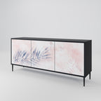 TIMELESS FLOAT 3-Door Sideboard in Black Finish