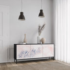 TIMELESS FLOAT 3-Door Sideboard in Black Finish