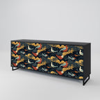 FOWLY DAZE 3-Door Sideboard in Black Finish