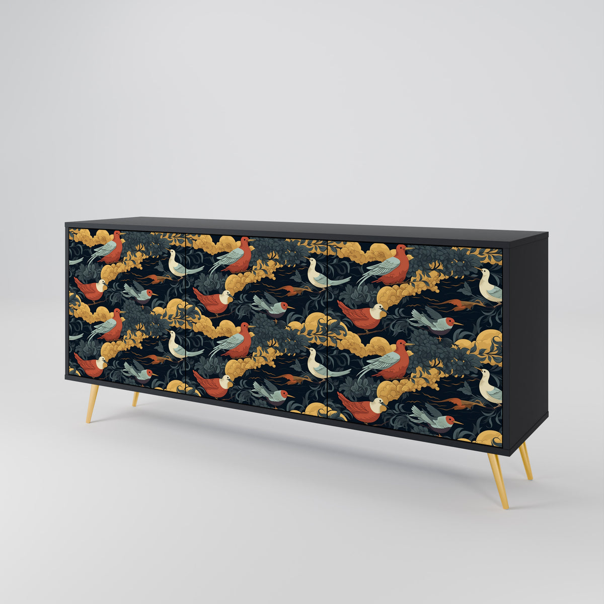 FOWLY DAZE 3-türiges Sideboard