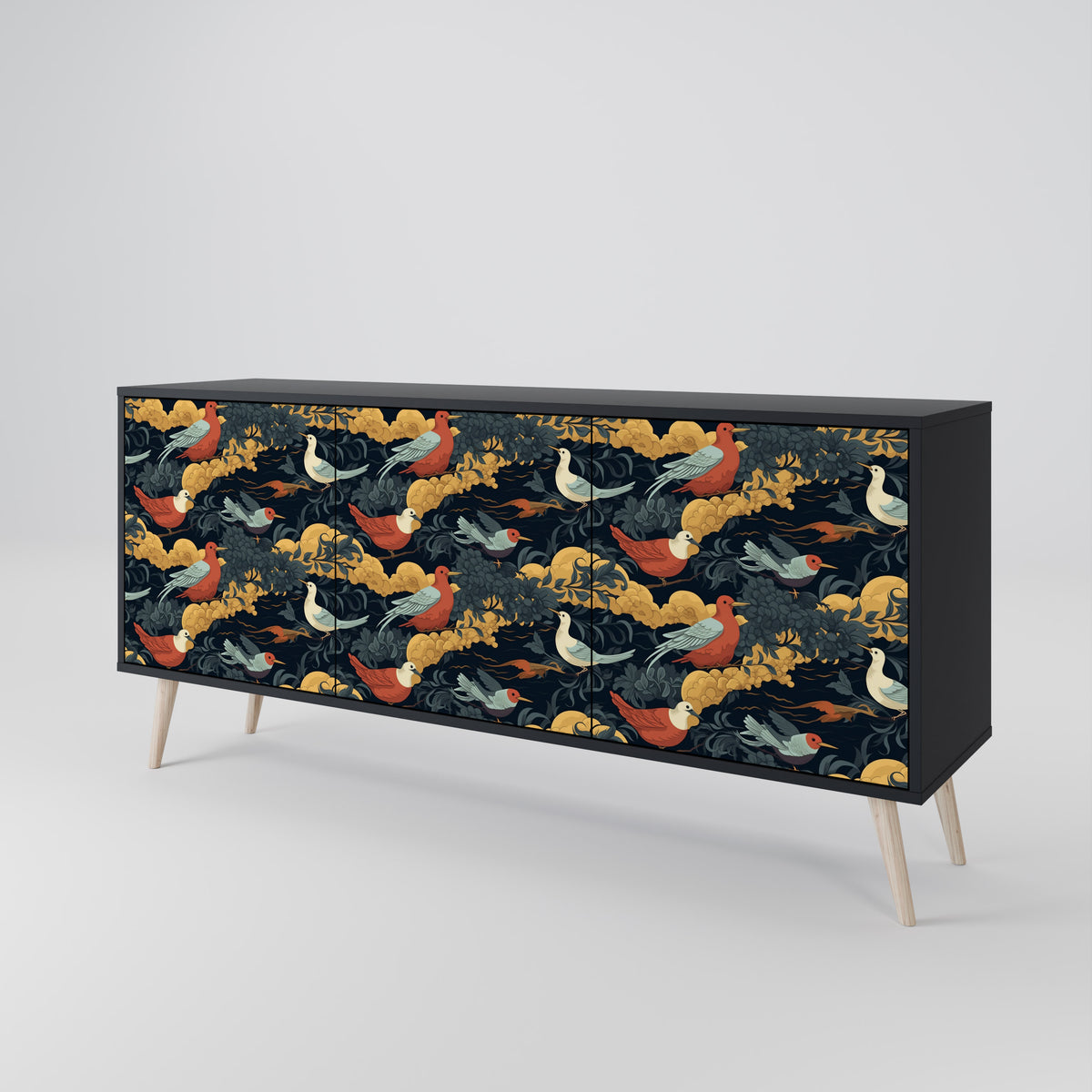 FOWLY DAZE 3-türiges Sideboard