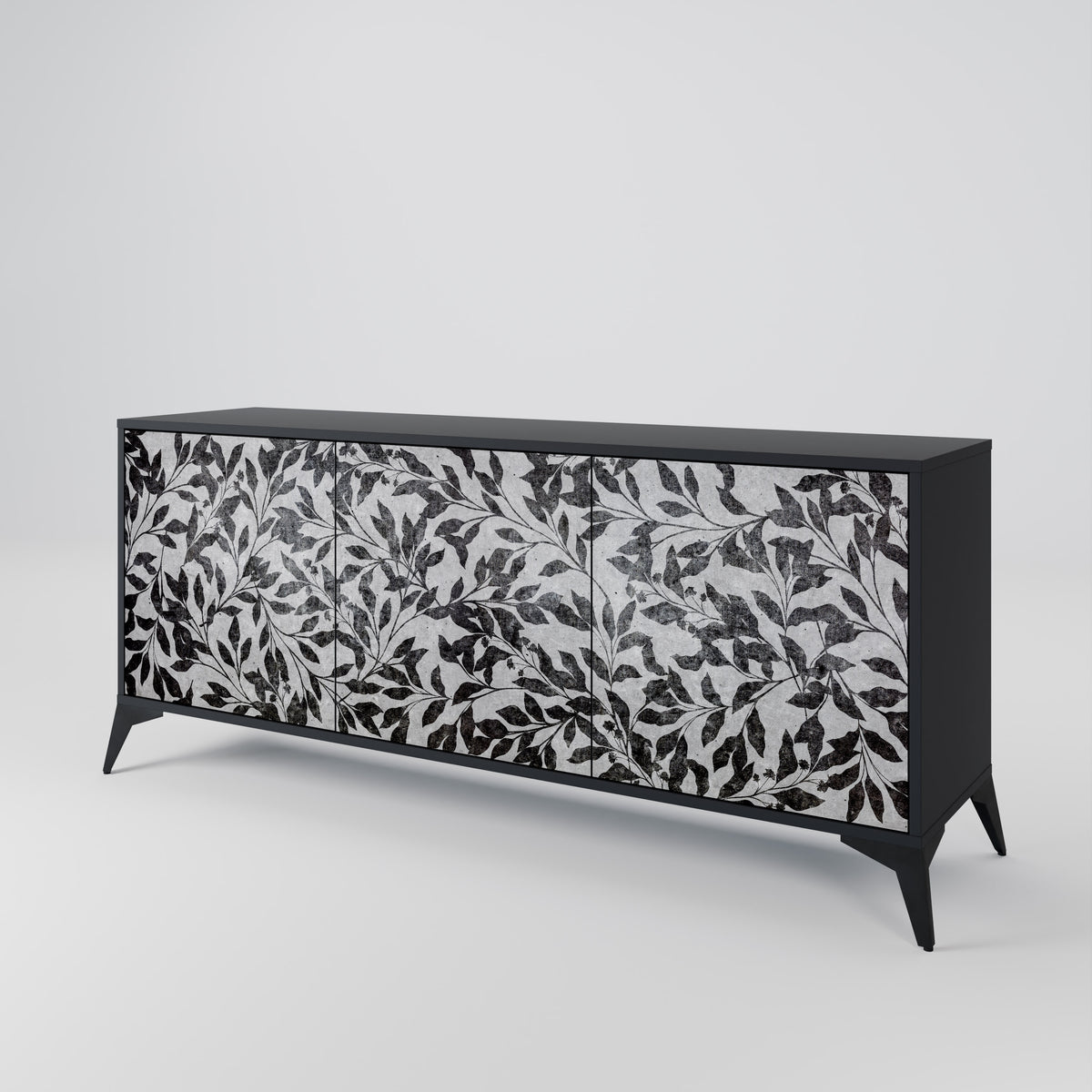 CHARCOAL SPROUT 3-türiges Sideboard
