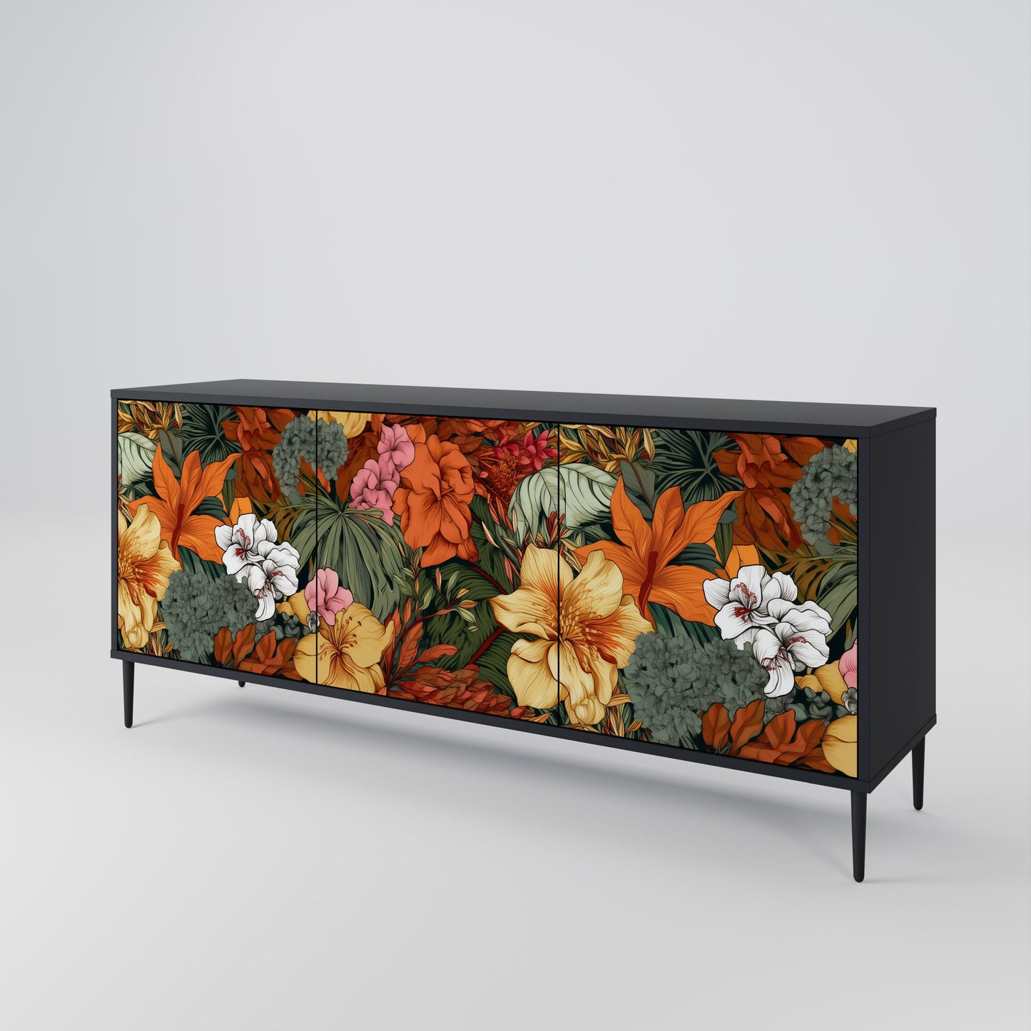 RADIANT FLORA 3-türiges Sideboard