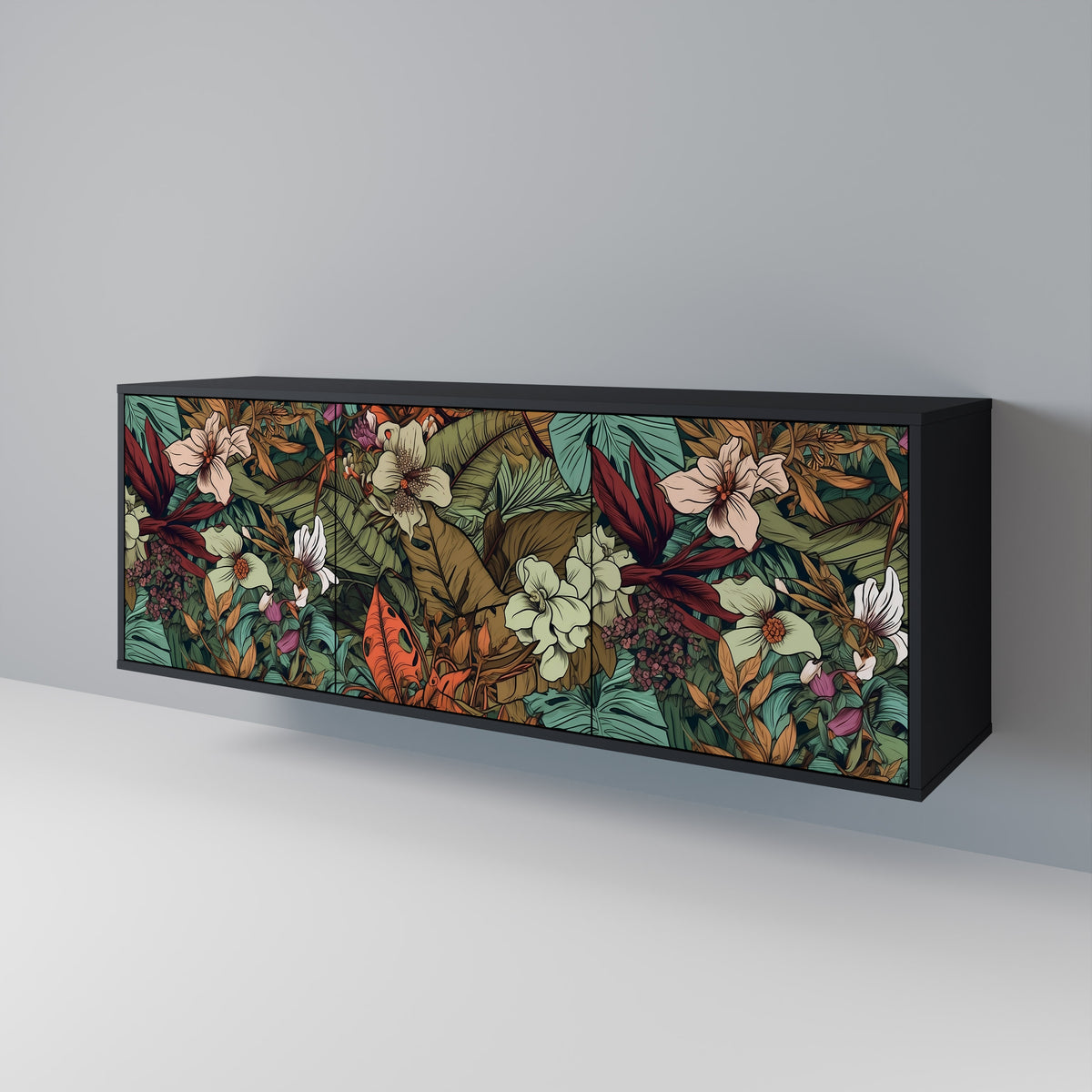 BOTANICAL EMERGENCE 3-türiges Sideboard