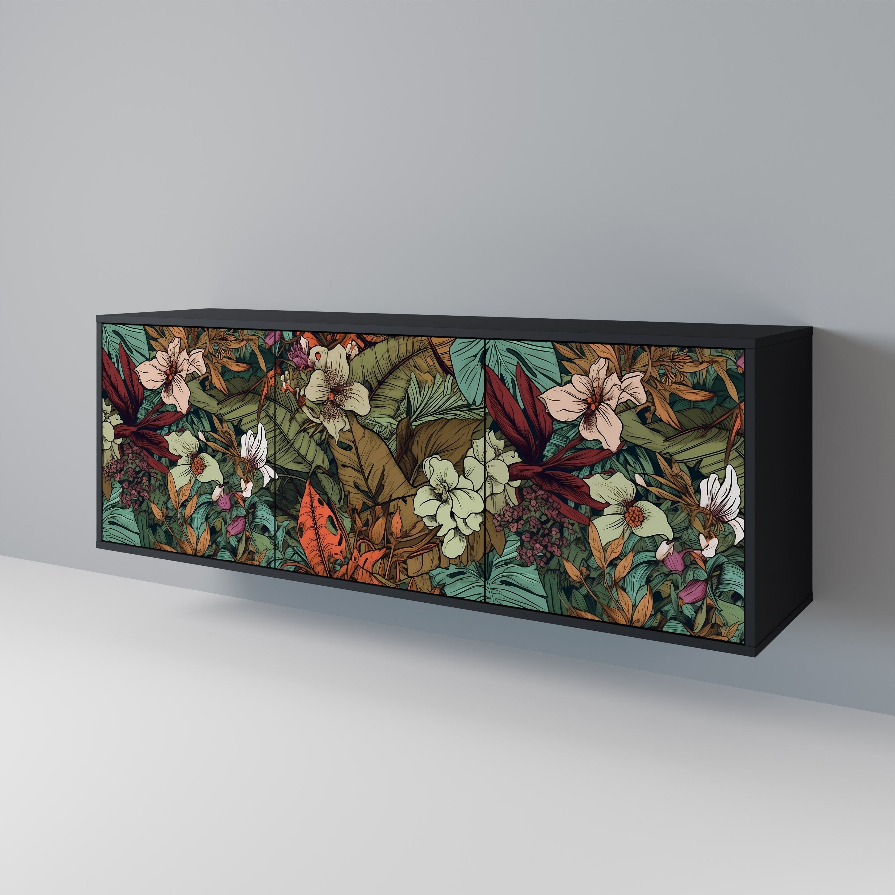 BOTANICAL EMERGENCE 3-Door Sideboard