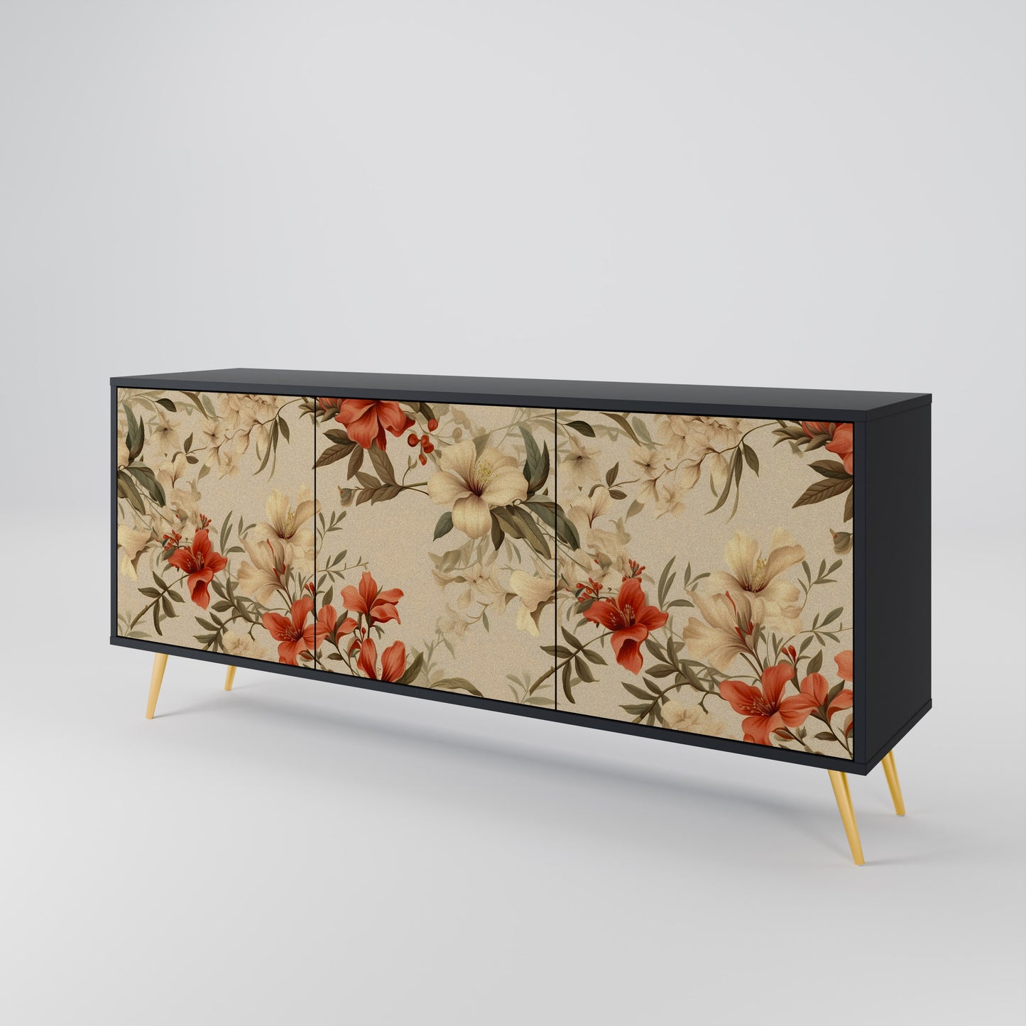BLOOMING HARMONY 3-türiges Sideboard