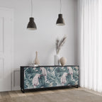 POPINJAY LOOK Sideboard mit 3 Türen in Schwarz