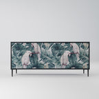 POPINJAY LOOK Sideboard mit 3 Türen in Schwarz