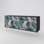 POPINJAY LOOK Sideboard mit 3 Türen in Schwarz