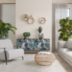 POPINJAY LOOK Sideboard mit 3 Türen in Schwarz