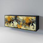 SUNKISSED LILY Sideboard mit 3 Türen in Schwarz