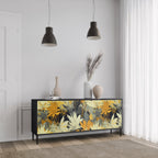 SUNKISSED LILY Sideboard mit 3 Türen in Schwarz