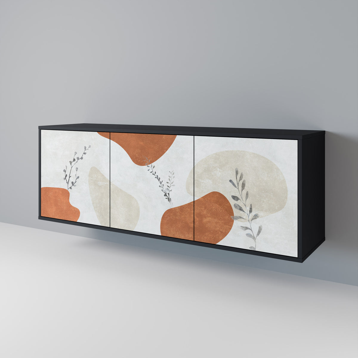TRANQUIL TWIG 3-türiges Sideboard