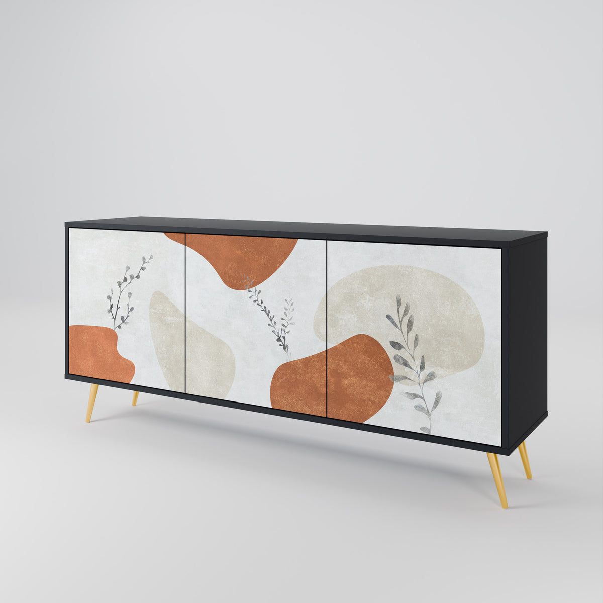 TRANQUIL TWIG 3-türiges Sideboard