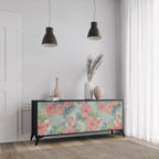HAWAIIAN SPIRIT 3-Door Sideboard in Black Finish