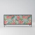 HAWAIIAN SPIRIT 3-Door Sideboard in Black Finish