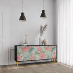 HAWAIIAN SPIRIT 3-Door Sideboard in Black Finish