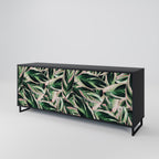 EERIE STROMANTHE 3-Door Sideboard in Black Finish