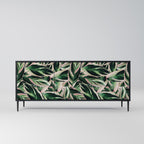 EERIE STROMANTHE 3-Door Sideboard in Black Finish