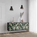 EERIE STROMANTHE 3-Door Sideboard in Black Finish