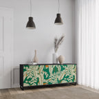 VERDANT PLEASURES Sideboard mit 3 Türen in Schwarz