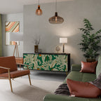 VERDANT PLEASURES Sideboard mit 3 Türen in Schwarz