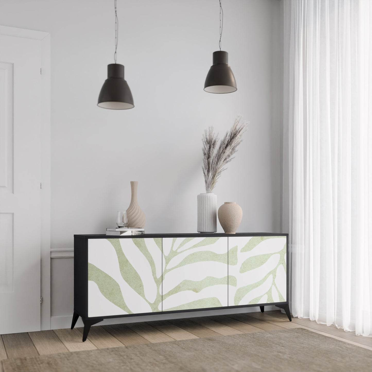 BOTANICAL SPARK 3-türiges Sideboard