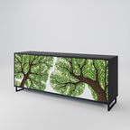 WILDERNESS DASH Sideboard mit 3 Türen in Schwarz