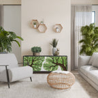 WILDERNESS DASH Sideboard mit 3 Türen in Schwarz