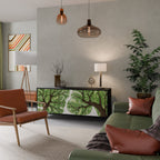 WILDERNESS DASH Sideboard mit 3 Türen in Schwarz