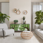 WILDERNESS DASH Sideboard mit 3 Türen in Schwarz