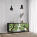WILDERNESS DASH Sideboard mit 3 Türen in Schwarz