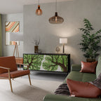 WILDERNESS DASH Sideboard mit 3 Türen in Schwarz