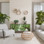 WILDERNESS DASH Sideboard mit 3 Türen in Schwarz