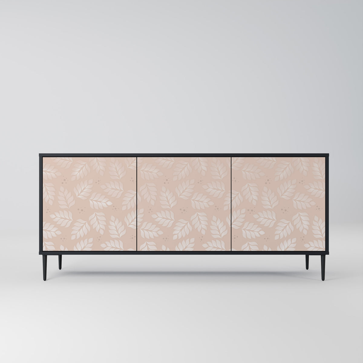 LEAVES ON BEIGE 3-türiges Sideboard