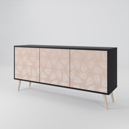 LEAVES ON BEIGE 3-türiges Sideboard