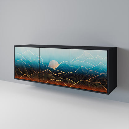LUNAR SECRETS 3-türiges Sideboard