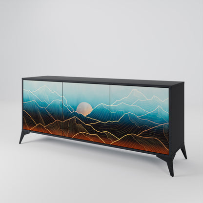 LUNAR SECRETS 3-türiges Sideboard